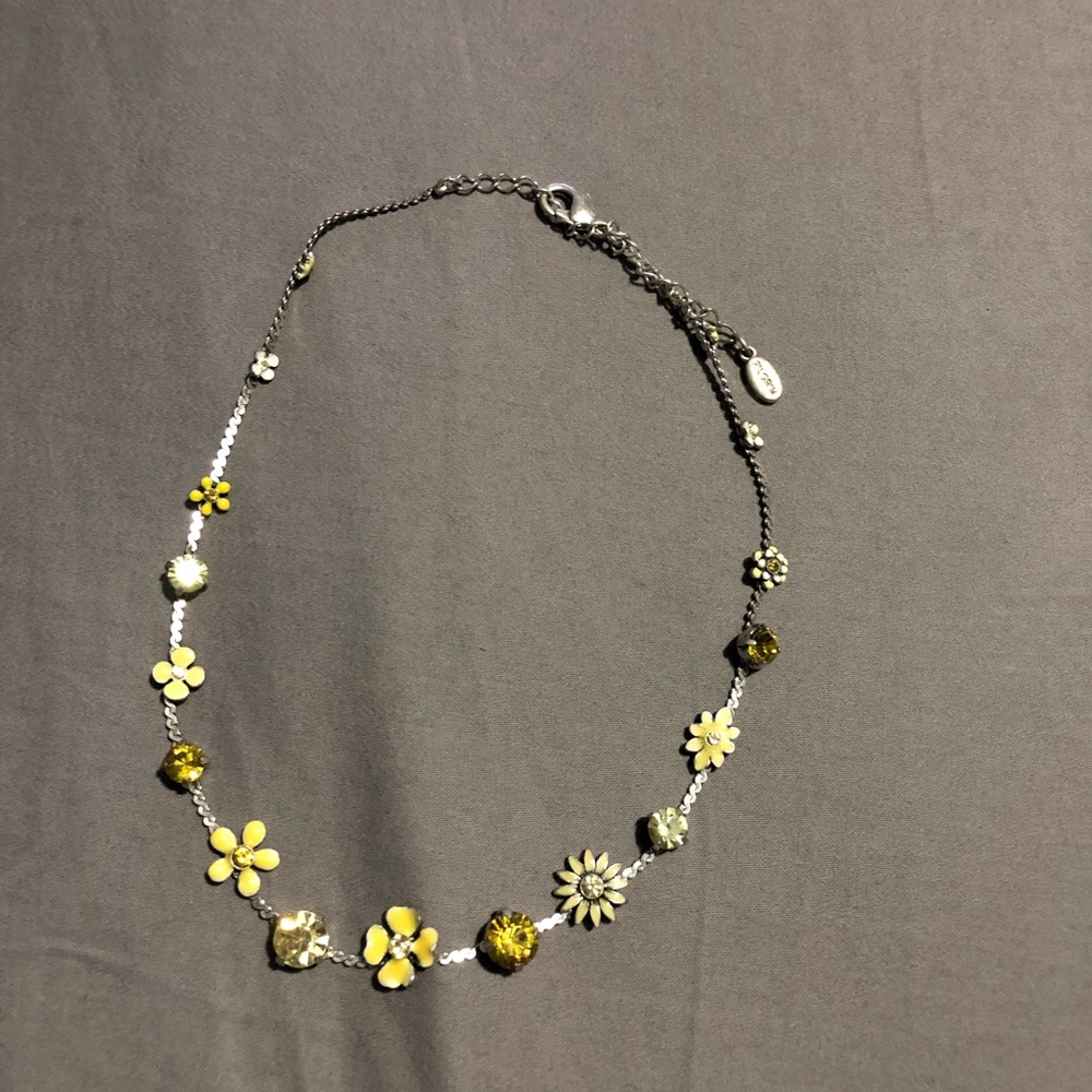 YellowFlower Necklace